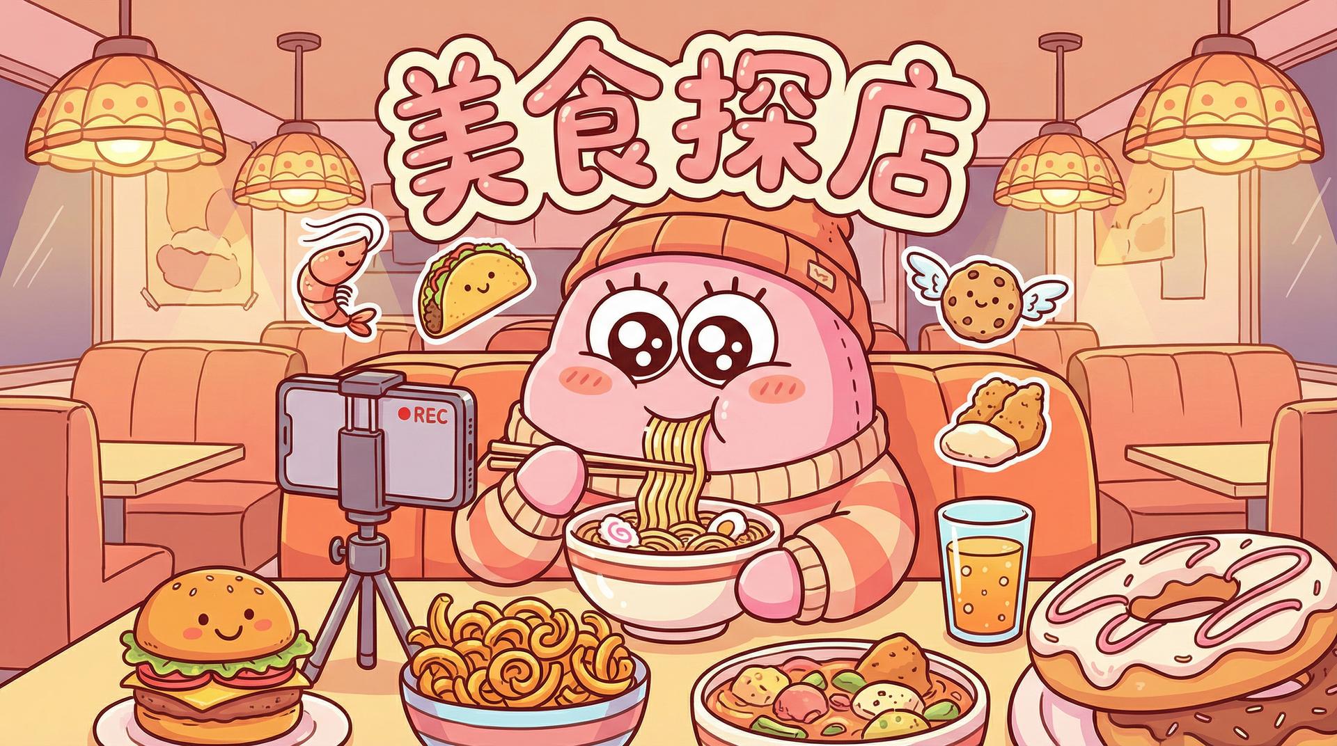 呦呦视频美食探店视频